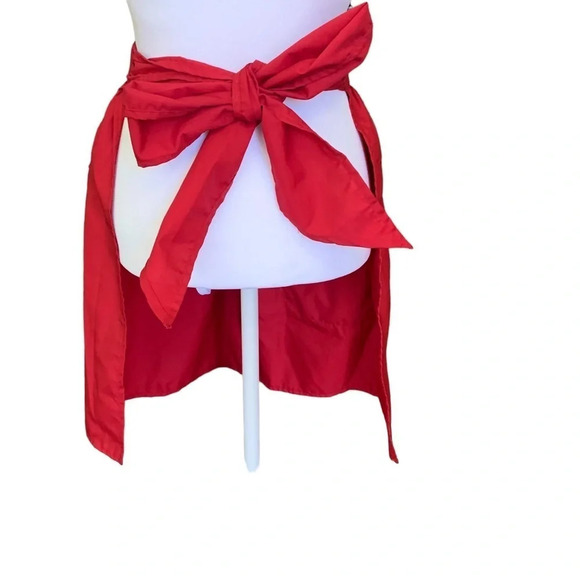 Vibrant half apron with pocket like new - Picture 3 of 3